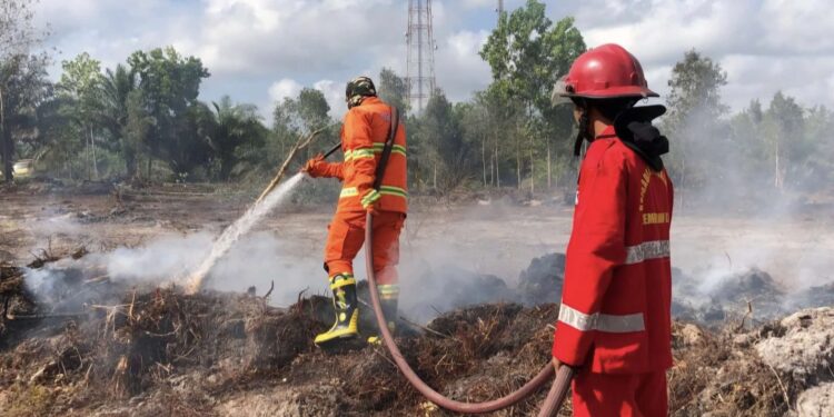 Foto: BPBD/MATA KALTENG - Gladi kesiapsiagaan bencana oleh BPBD Kotim Belum lama ini.