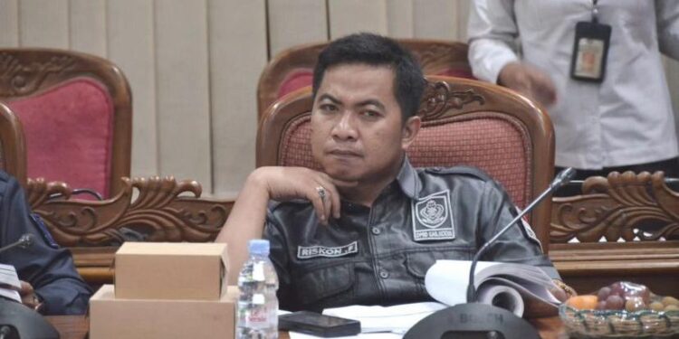 Foto: MATA KALTENG - Anggota DPRD Koti, Riskon Fabiansyah.
