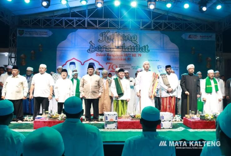 Kalteng Bershalawat : Merayakan HUT ke-79 RI dengan Syukur dan Tawakkal