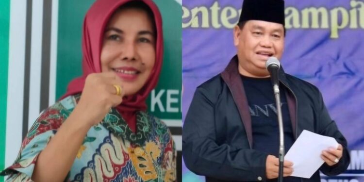 Foto: IST/MATA KALTENG - Pasangan bakal calon Bupati Kotim Halikinnor dan bakal calon Wakil Bupati Suprianti Rambat dalam Pilkada 2024.