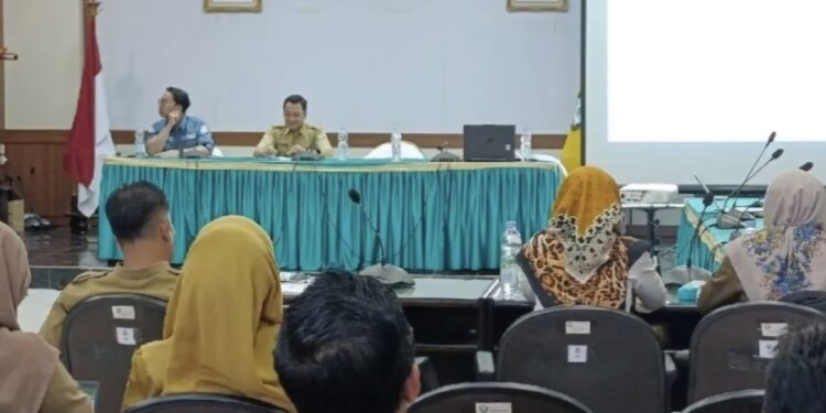 Foto:IST/MATA KALTENG - Sosialisasi pengadaan barang dan jasa melalui e katalog belum lama ini.
