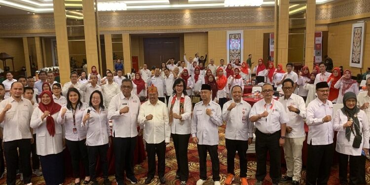 FOTO: IST/MATAKALTENG - Rapat Kerja Teknis Unit Donor Darah Regional II meliputi wilayah Jawa Barat dan Kalimantan untuk tahun 2024.