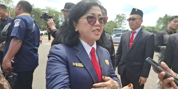 Foto: MATA KALTENG - Ketua sementara DPRD Kotim, Rinie Anderson.