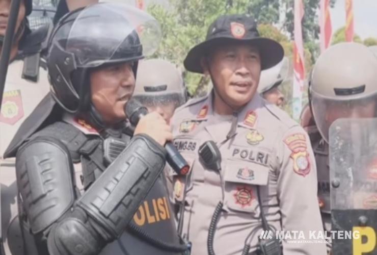 Polres Kotim Gelar Simulasi Pengamanan Jelang Pilkada
