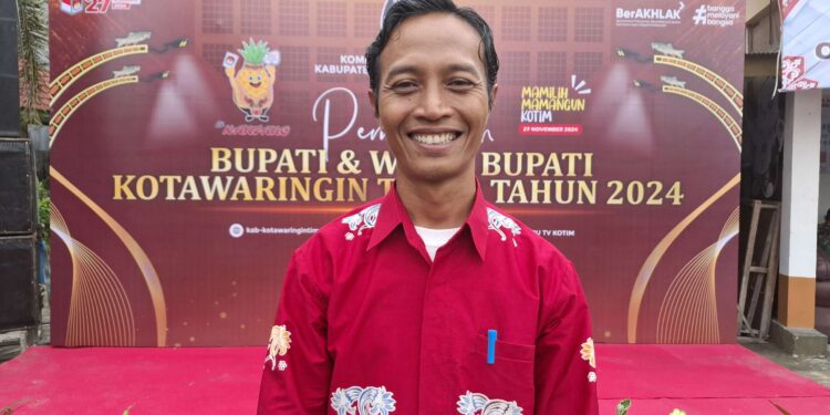 Foto: MATA KALTENG - Divisi Teknis Penyelenggaraan KPU Kotim Muhamad Tohari.