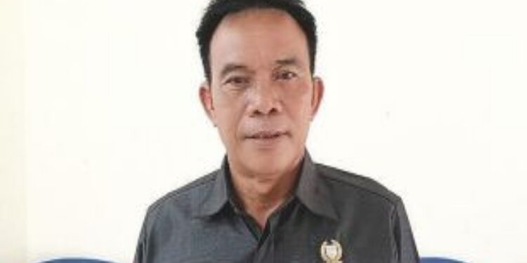 Anggota DPRD Barsel, Hermanes.