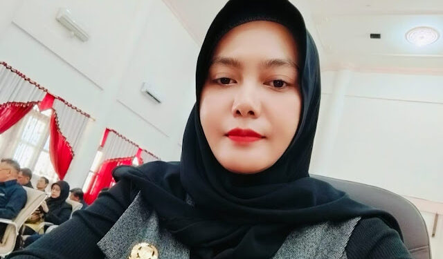 Foto: MATAKALTENG- Putri Siti Rochmawati anggota DPRD Barsel.