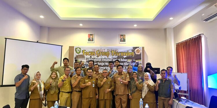 FOTO : IST/MATAKALTENG : FGD yang diselenggarakan oleh DLH Kotim, Selasa 3 September 2024.