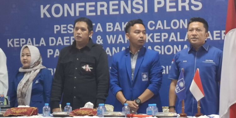 Foto: DIAN/MATA KALTENG - Pasangan bakal calon bupati dan wakil bupati Kotim Muhammad Rudini Darwan Ali dan Paisal Darmasing.