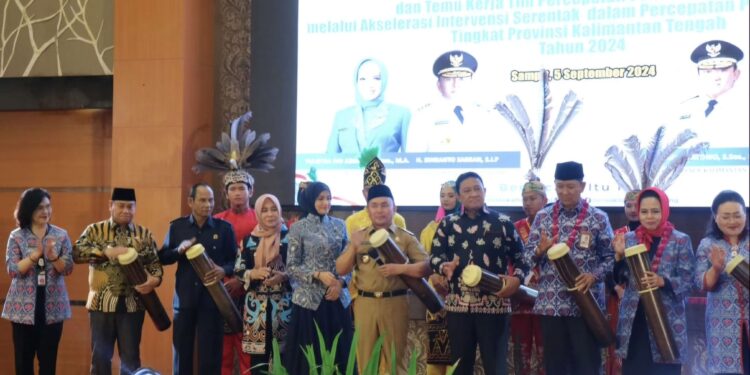 Foto: IST/MATA KALTENG - Peringatan Hari Keluarga Nasional tingkat Provinsi Kalteng di Kota Sampit, 5 September 2024.
