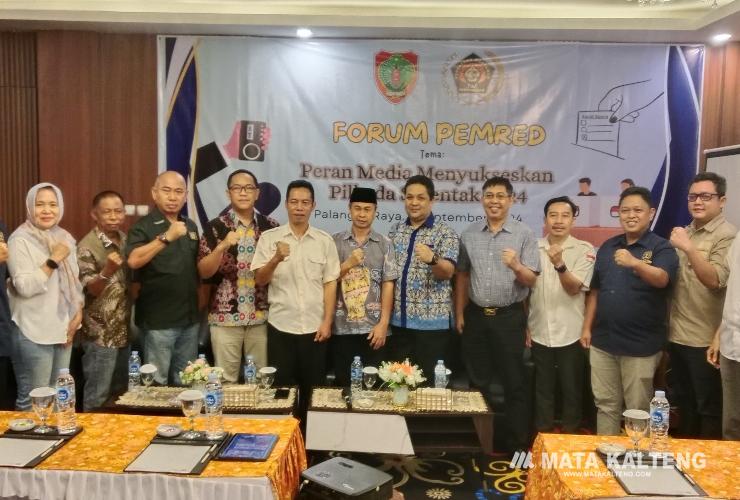 Media Diharapkan Menyukseskan Pilkada Serentak 2024 di Kalteng