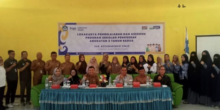 Foto: DISDIK/MATA KALTENG - Pembukaan lokakarya angkatan 3 tahun ke dua Disdik Kotim di Aula BPG, 10 September 2024.