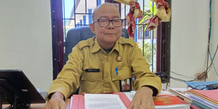 FOTO: MATAKALTENG - Kadis Kominfo Kotim Marjuki.