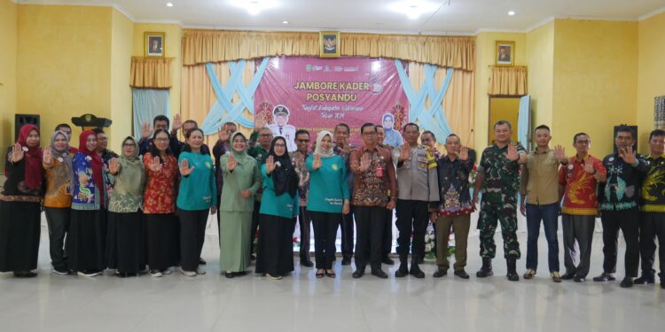 Foto : AKH/MATAKALTENG - Pembukaan jambore posyandu tingkat kabupaten di Aula BPG Sukamara.