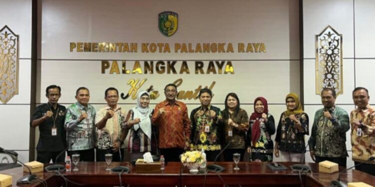 FOTO: MATAKALTENG - Rapat persiapan pelaksanaan turnamen catur KORPRI Palangka Raya.