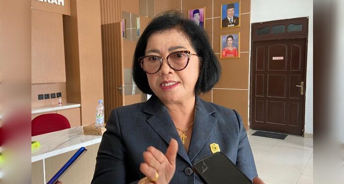Foto:MATA KALTENG - Ketua Sementara DPRD Kotim Rinie Anderson.
