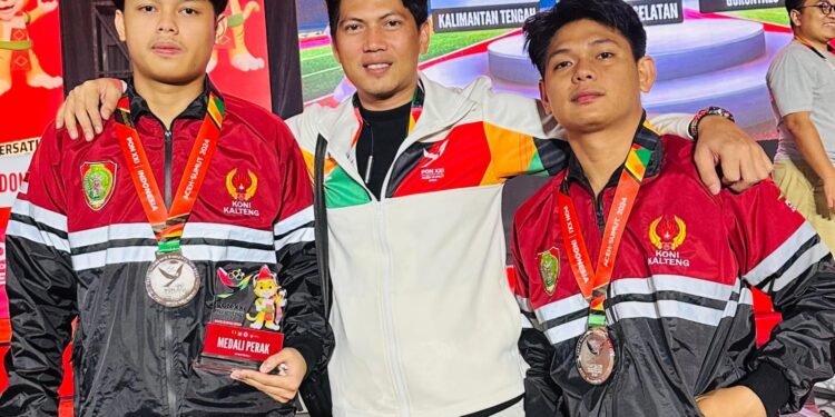 Foto: MATAKALTENG - Tim Esport Indonesia (ESI) Kalimantan Tengah (Kalteng) meraih medali perak.