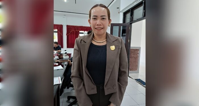 FOTO: MATAKALTENG - Wakil Ketua Sementara DPRD Kabupaten Gumas Nomi Aprilia.