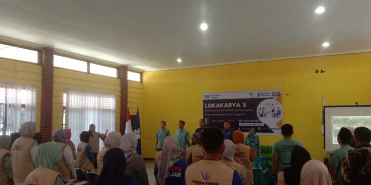 Foto: DIAN/MATA KALTENG - Pembukaan lokakarya guru penggerak angkatan 11 di aula BPG Kotim, 17 September 2024.