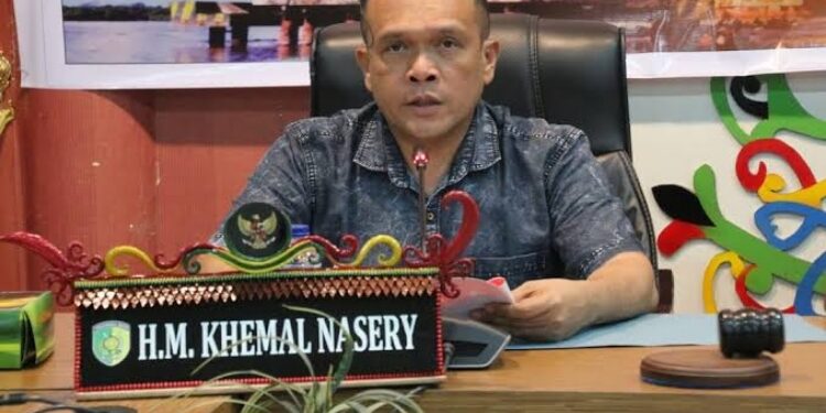 Ketua Sementara DPRD Palangka Raya, Khemal Nasery.