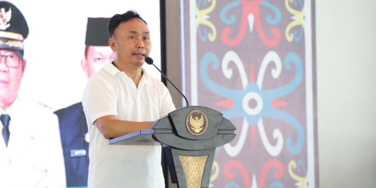 Foto: MATAKALTENG - Gubernur Kalteng H Sugianto Sabran sampaikan arahan.