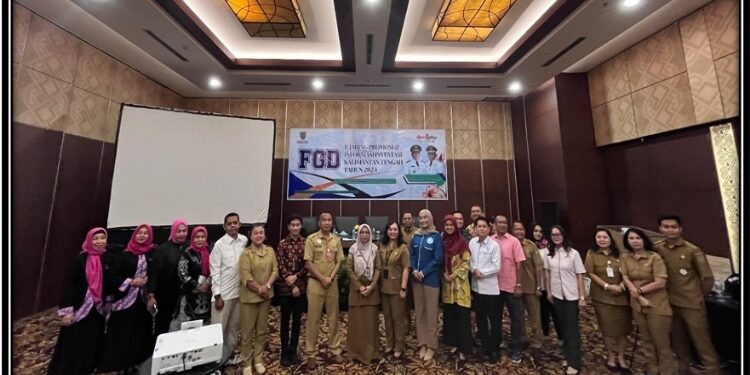 FOTO: IST/MATAKALTENG - FGD Jejaring Promosi dan Informasi Investasi Kalimantan Tengah.