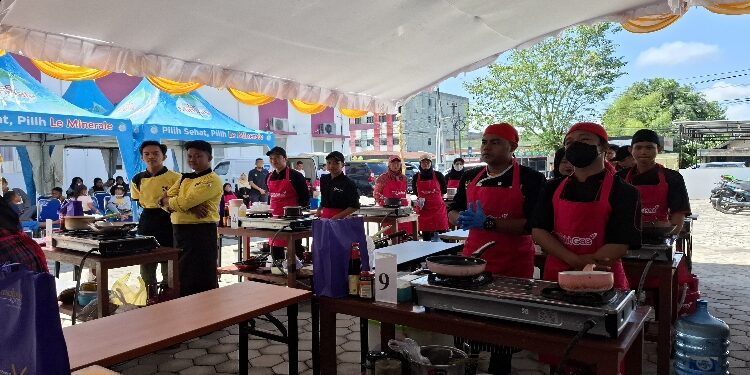 FOTO: DIAN/MATA KALTENG - Cooking Competition Midtown Xpress, Sabtu 28 September 2024.