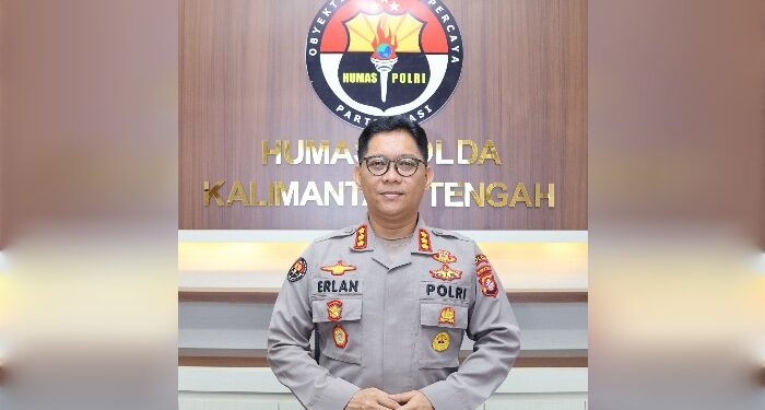 FOTO: MATAKALTENG - Kabid Humas Polda Kalteng, Kombes Pol Erlan Munaji.