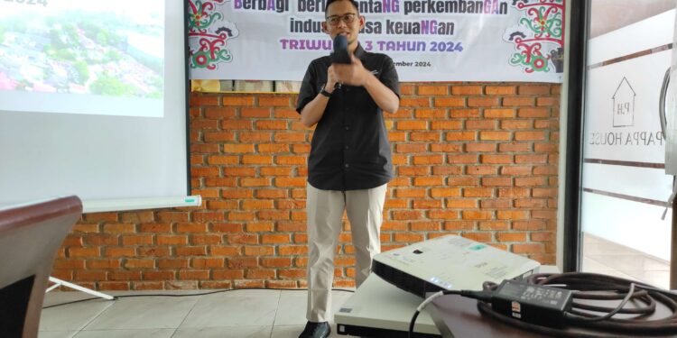 FOTO: MATAKALTENG - Kepala OJK Kalimantan Tengah, Primandanu Febriyan Azis.