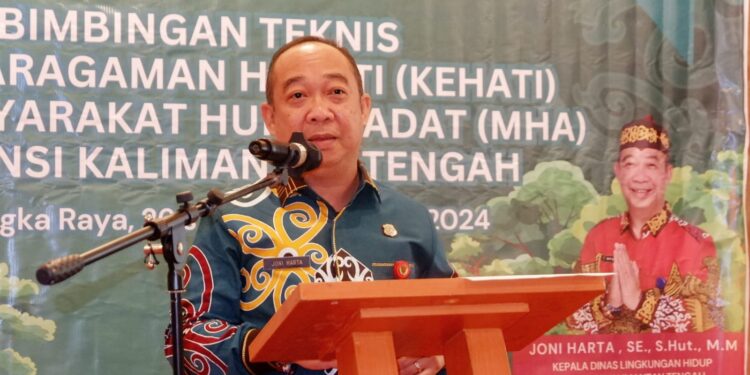 Foto: MATAKALTENG - Kepala DLH Prov. Kalteng Joni Harta.