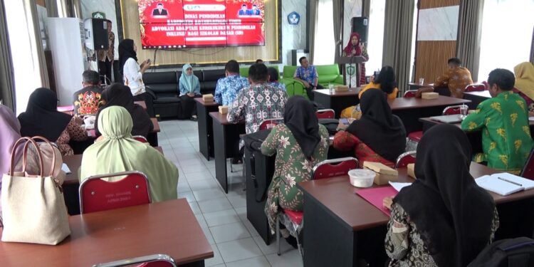 Foto: DIAN/MATA KALTENG - Advokasi adaptasi kurikulum pendidikan inklusif bagi sekolah dasar, 3 Oktober 2024.