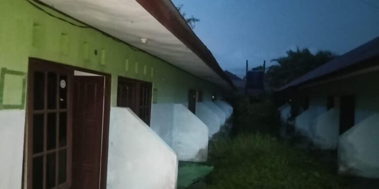 Foto:IST/MATA KALTENG - Kondisi asrama mahasiswa Kotim yang ada di Palangka Raya.