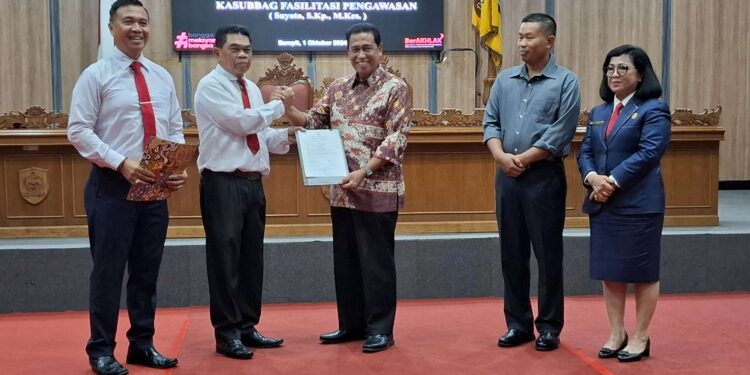 Foto: DOK/MATA KALTENG - Pelantikan Plt Sekretaris DPRD Kotim belum lama ini.