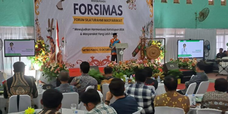 Foto:IST/MATA KALTENG - Forum silaturrahmi masyarakat Desa Pundu, 13 Oktober 2024.