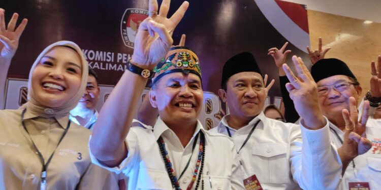 Foto: MATAKALTENG - Pasangan Calon Gubernur dan Wakil Gubernur Agustiar-Edy.