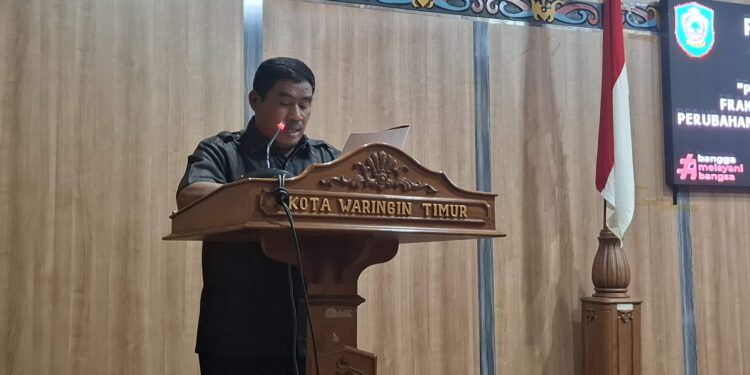 Foto: DIAN/MATA KALTENG - Ketua fraksi Gerindra, Rambat.
