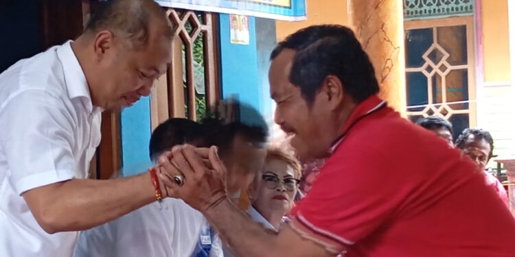 FOTO: MATAKALTENG - Eddy Raya dan Adrianson Kacu.