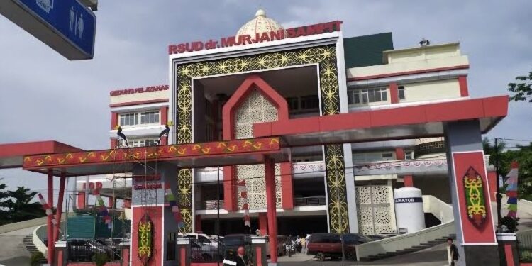 FOTO: IST/MATA KALTENG - Bangunan RSUD dr Murjani Sampit.