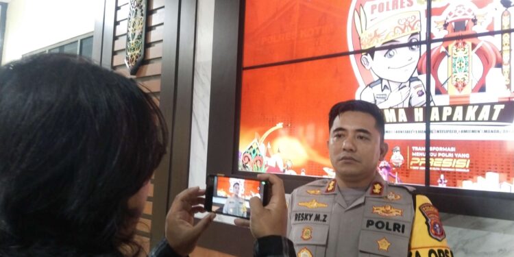 FOTO: AGUS/MATAKALTENG- Kapolres Kotim, AKBP Resky Maulana Z.