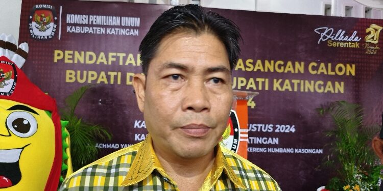 Wakil Ketua 1 DPRD Katingan, Nanang Suriansyah. 