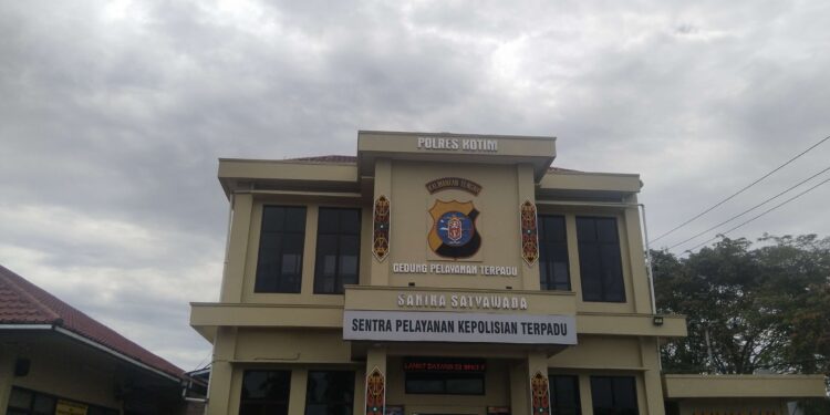 FOTO: AGUS/MATA KALTENG - Gedung SPKT Polres Kotim.