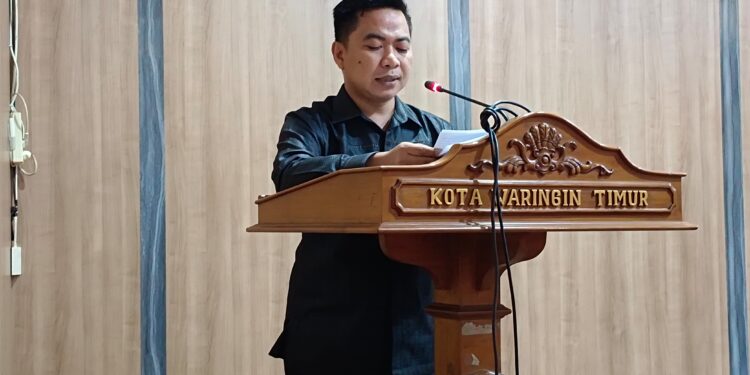 Foto:MATA KALTENG - Sekretaris Komisi III DPRD Kotim, Riskon Fabiansyah.