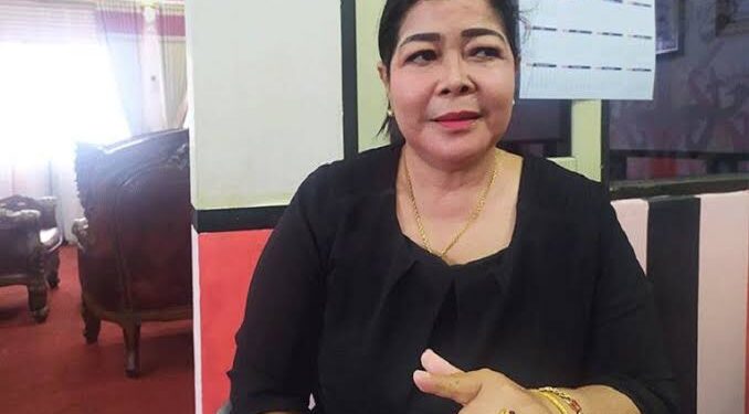 FOTO: MATAKALTENG - Wakil Ketua II DPRD Palangka Raya, Nenie Adriati Lambung.