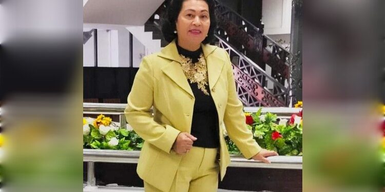 FOTO: MATAKALTENG - Anggota DPRD Kabupaten Gunung Mas Rayaniatie Djangkan.