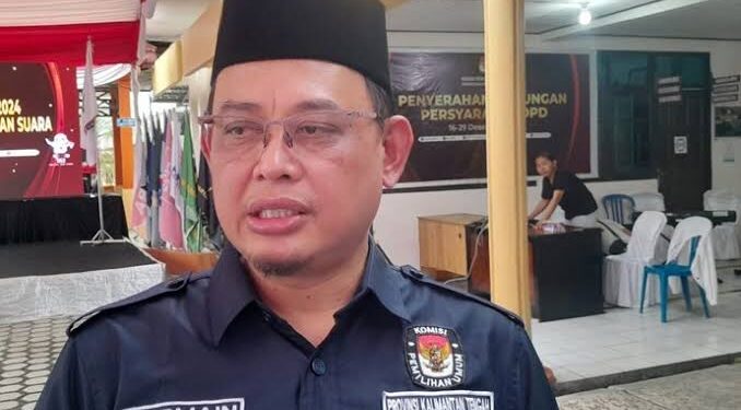Foto: MATAKALTENG - Anggota KPU Kalteng Divisi Pendidikan Pemilih, Partisipasi Masyarakat dan SDM, Harmain Ibrohim.