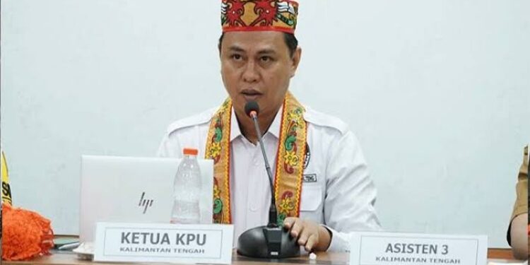Ketua KPU Kalteng, Sastriadi.