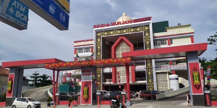 FOTO: AGUS/MATAKALTENG - Gedung RSUD dr Murjani Sampit. 
