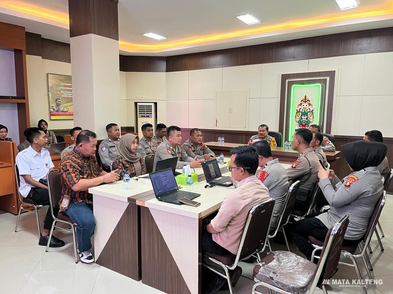 Dukung Inovasi Digital, Polresta Palangka Raya Sosialisasikan ASTINA Polri bagi Personel