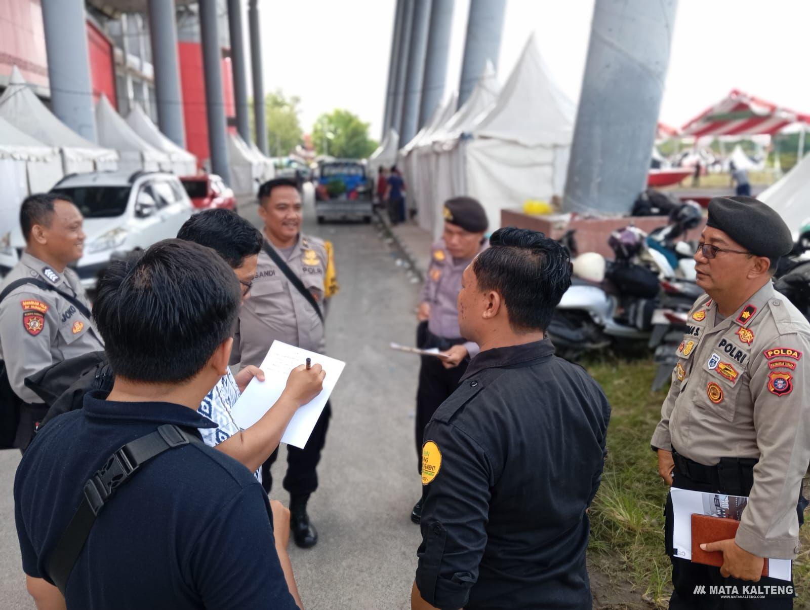 Personel Satpamobvit Polresta Palangka Raya kembali Lakukan Risk Assessment