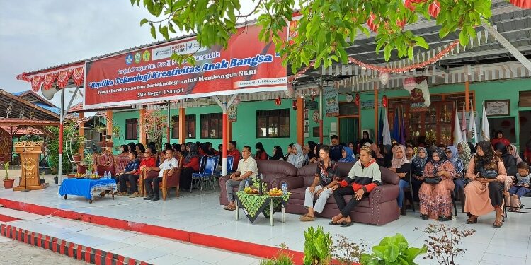 FOTO: DIAN/MATA KALTENG - Project penguatan profil pelajar Pancasila di SMPN 4 Sampit.